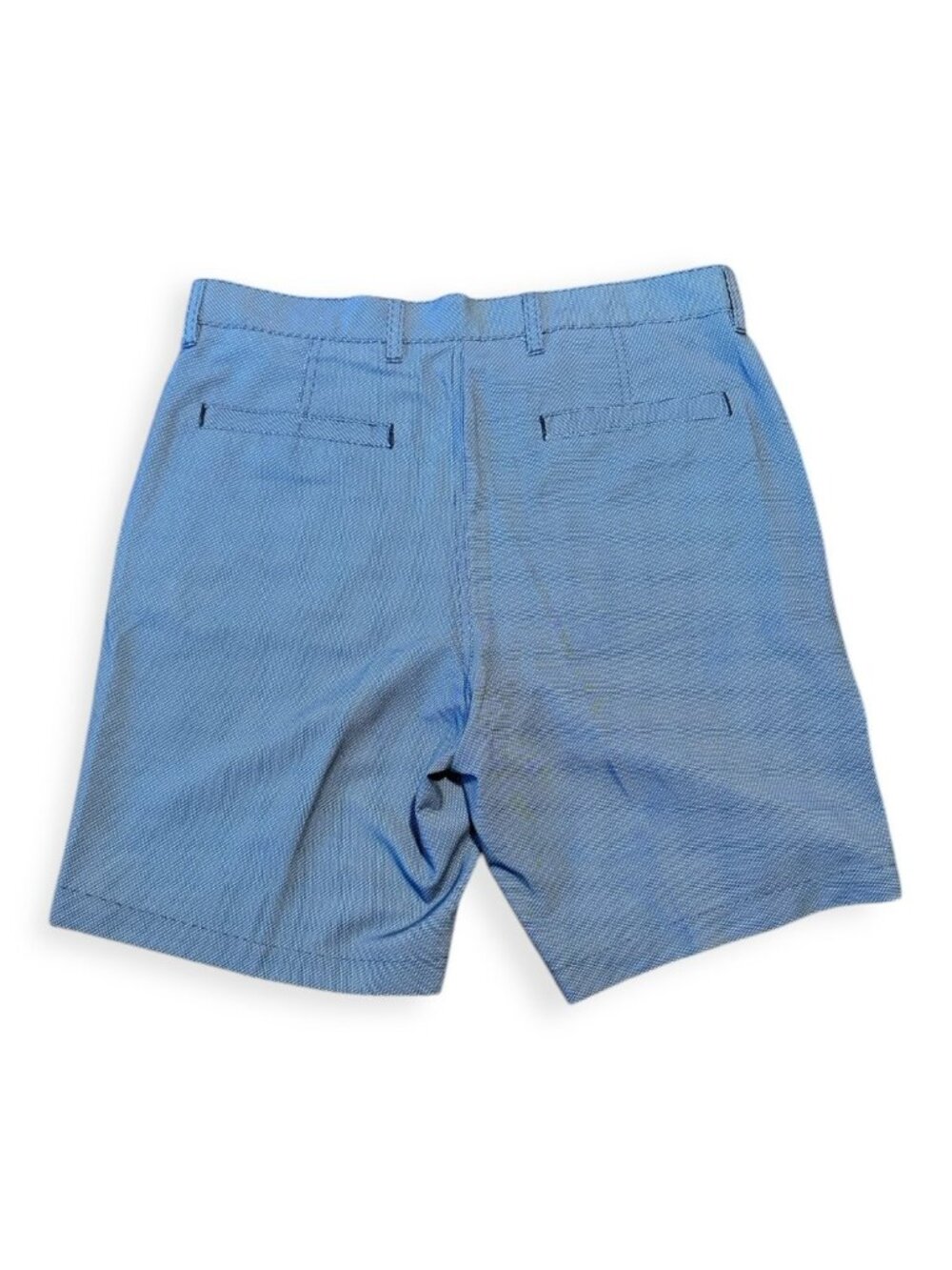 Jack Nicklaus Mens 34 Blue Golf Chino Shorts Comfort Classic Sport Everyday Wear